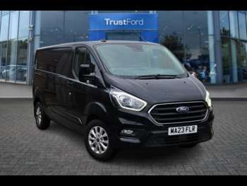 Ford, Transit Custom 2023 300 Limited AUTO L2 LWB FWD 2.0 EcoBlue 130ps Low Roof, REAR VIEW CAMERA, P 0-Door