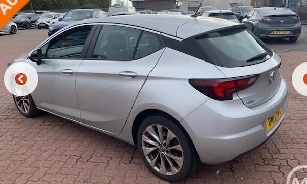 Used Vauxhall Astra 2017 for sale - 76240126: Photo 2