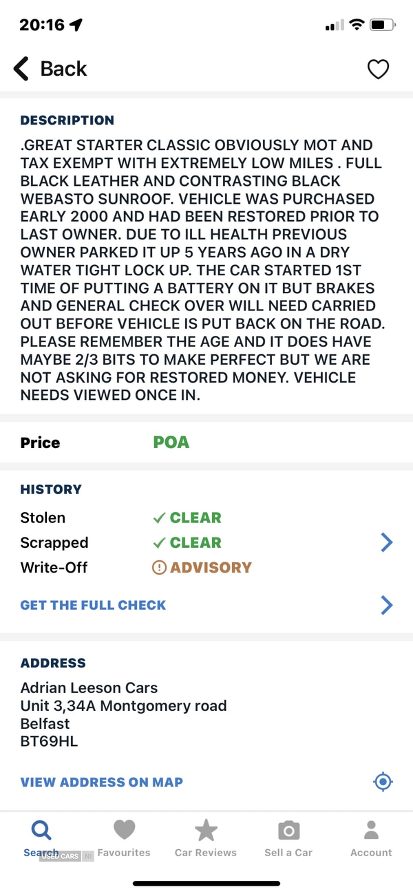Vehicle 12