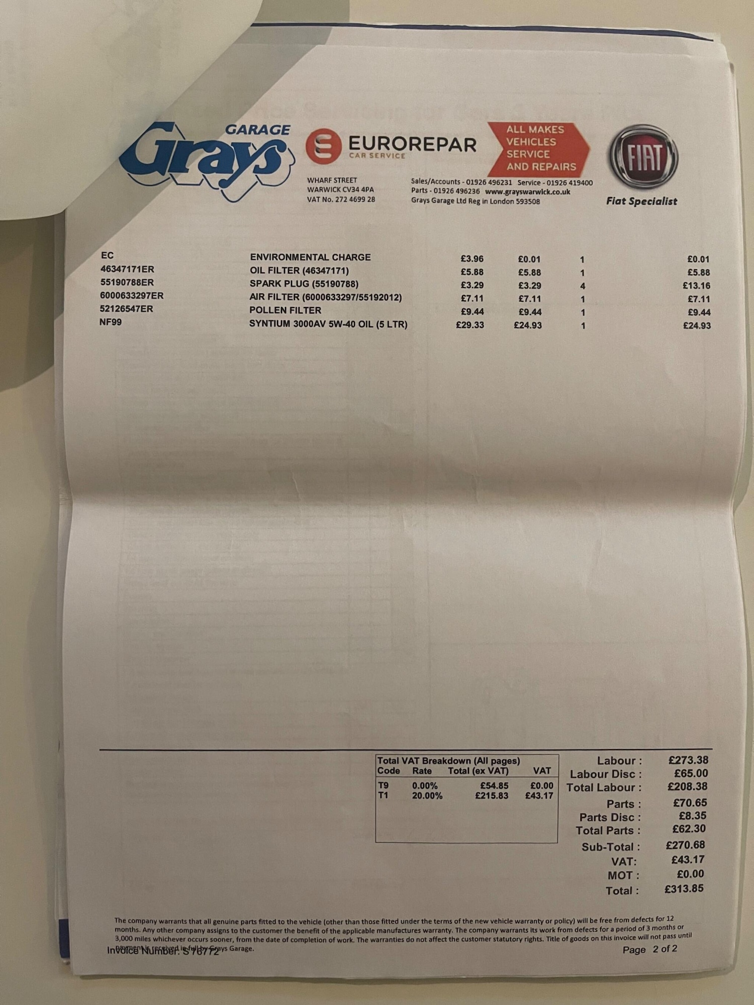 Used Fiat 500 2017 for sale - 77267965: Photo 46