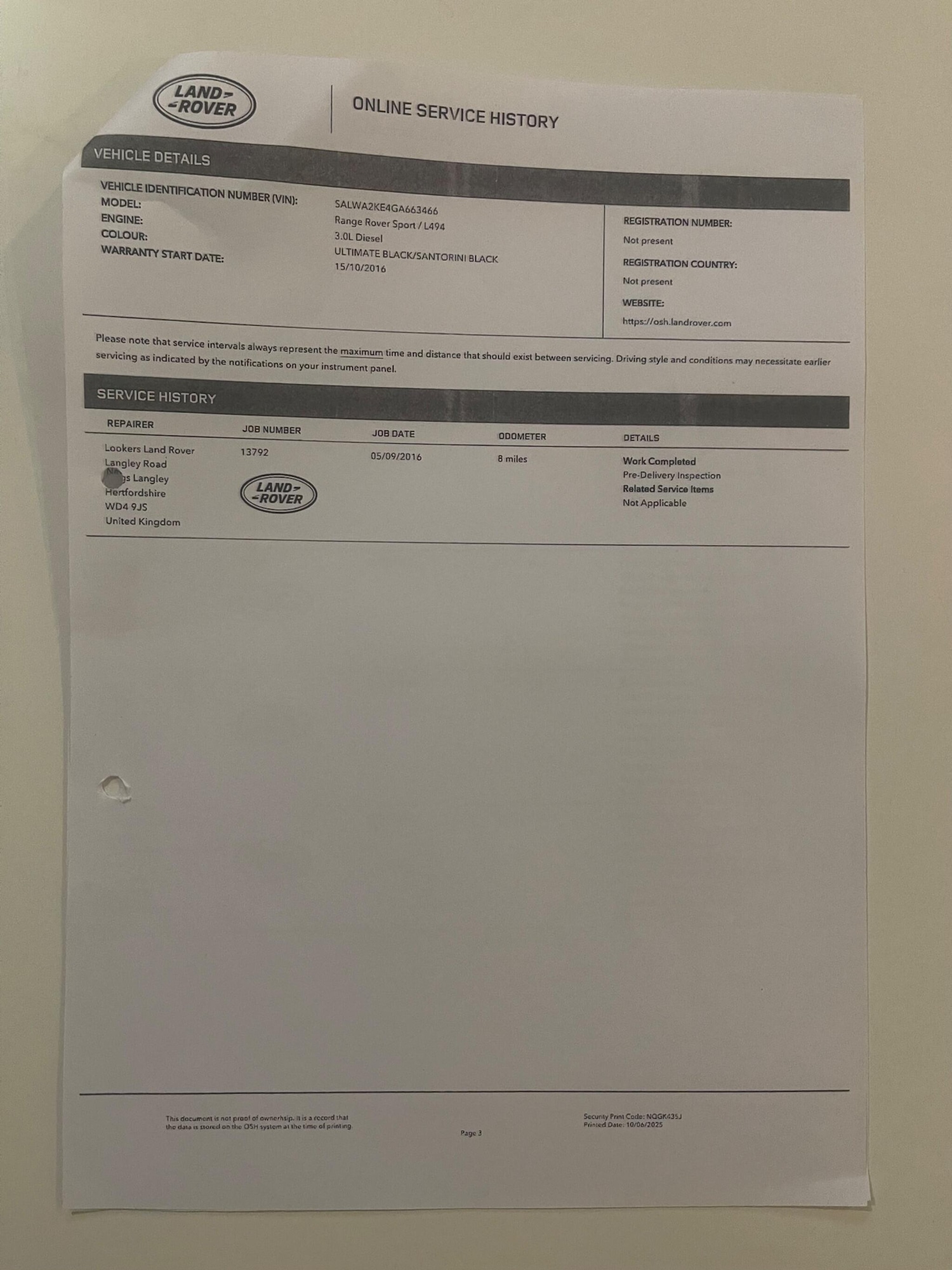 Used Land Rover Range Rover Sport 2016 for sale - 77016305: Photo 37