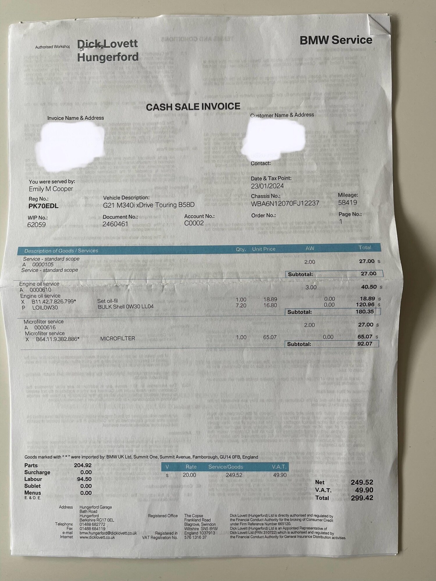 Used BMW 3 Series 2020 for sale - 77838953: Photo 38