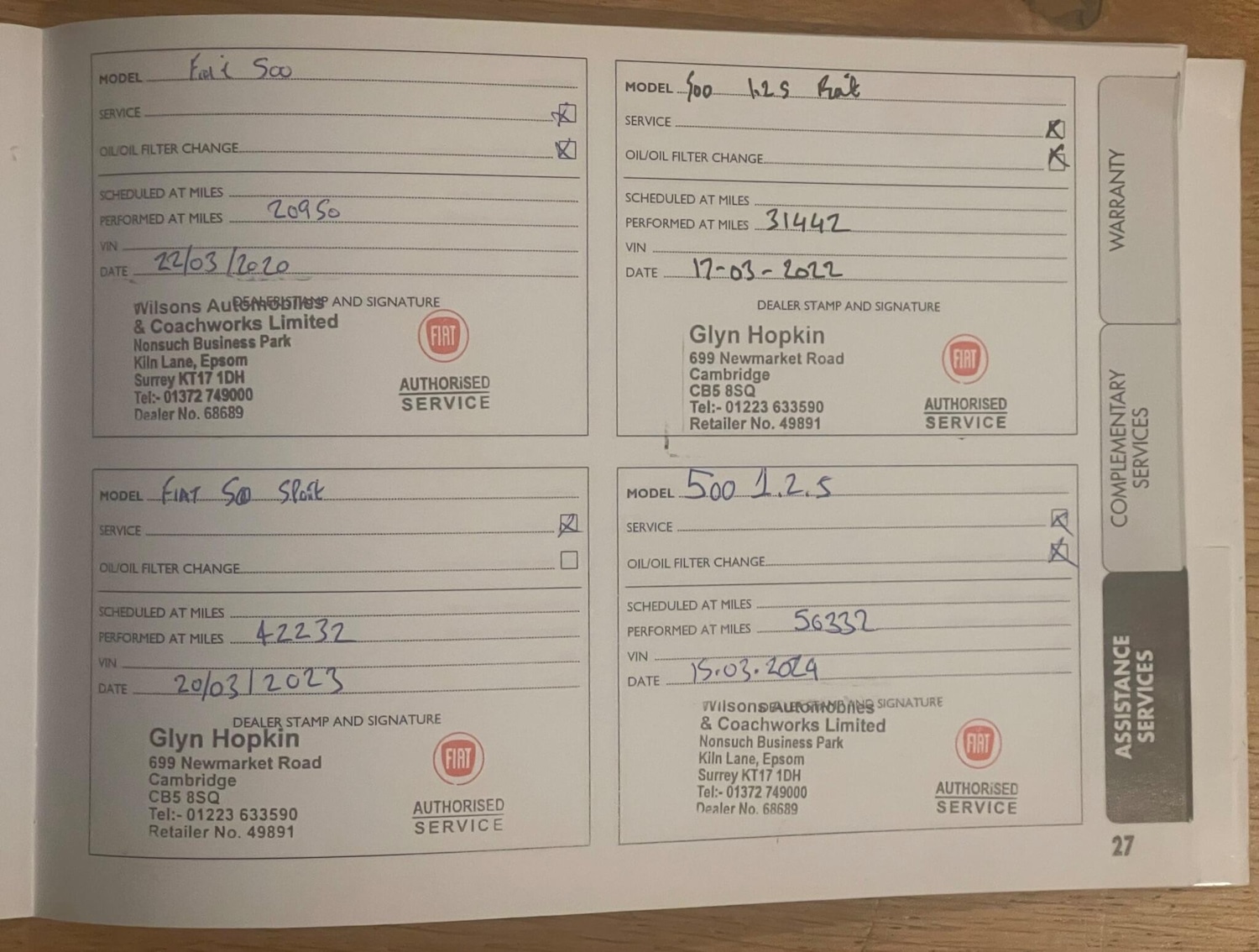 Used Fiat 500 2015 for sale - 76579737: Photo 36