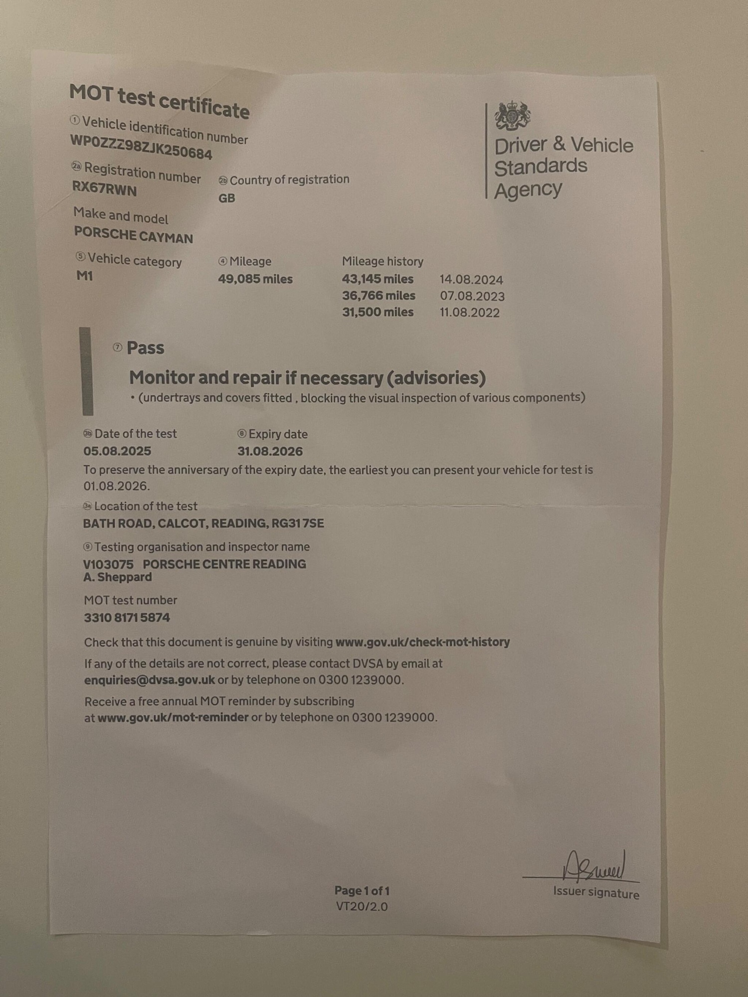 Used Porsche Cayman 2017 for sale - 77015697: Photo 26