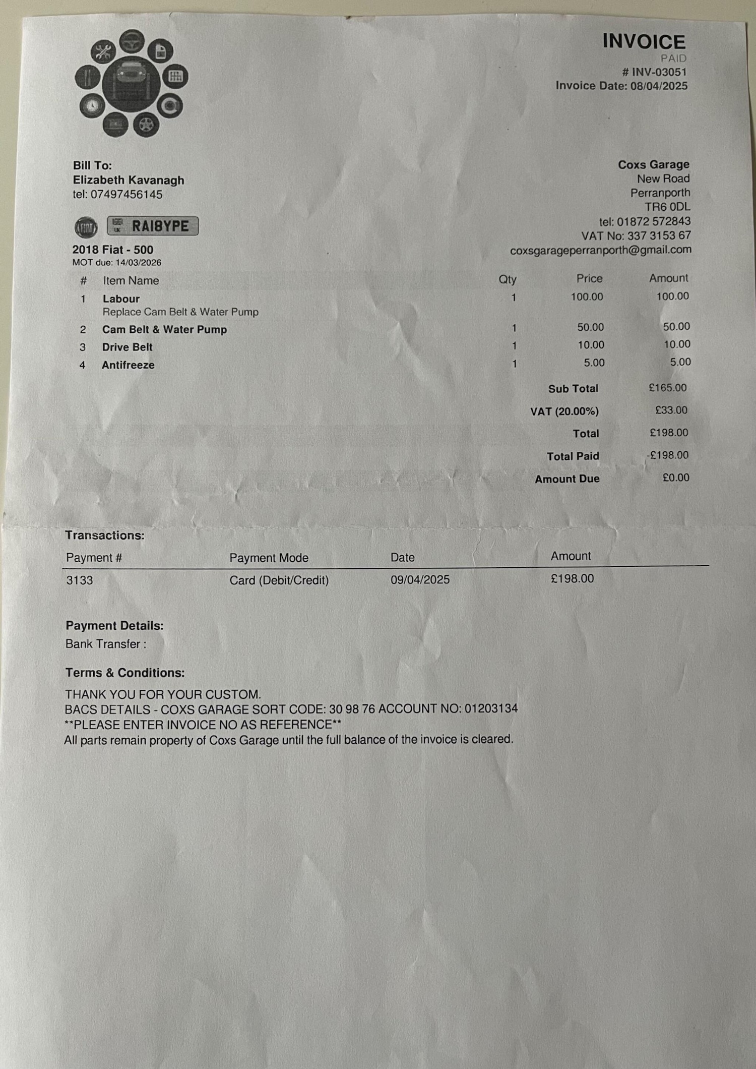 Used Fiat 500 2018 for sale - 77559636: Photo 33