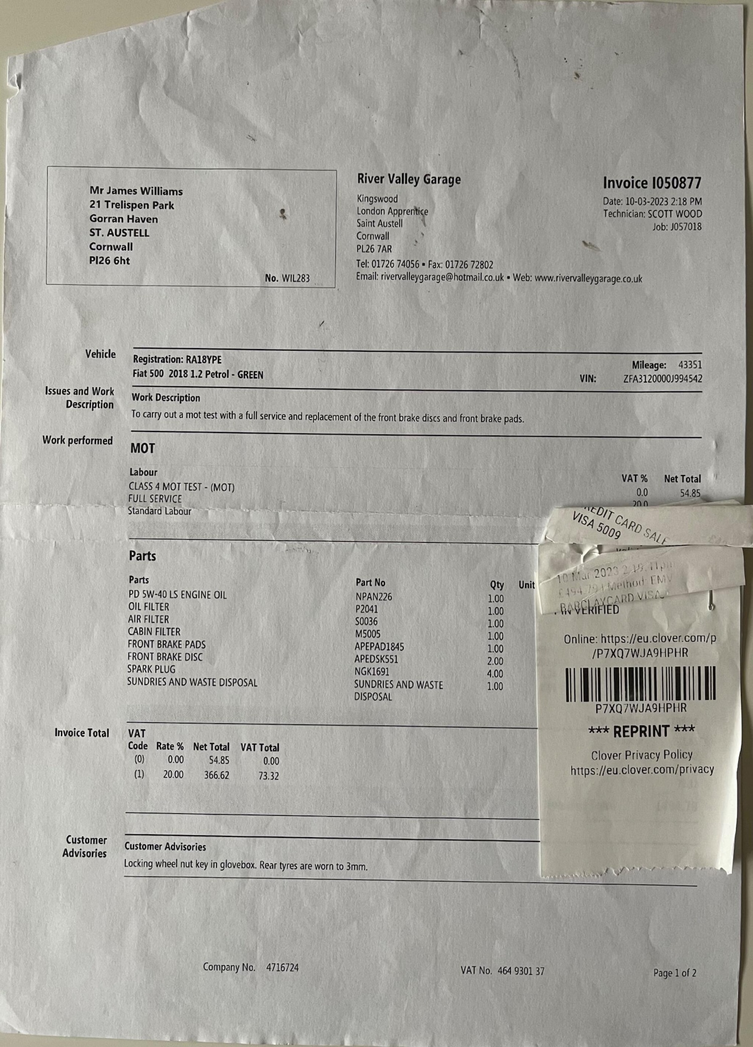 Used Fiat 500 2018 for sale - 77559636: Photo 37