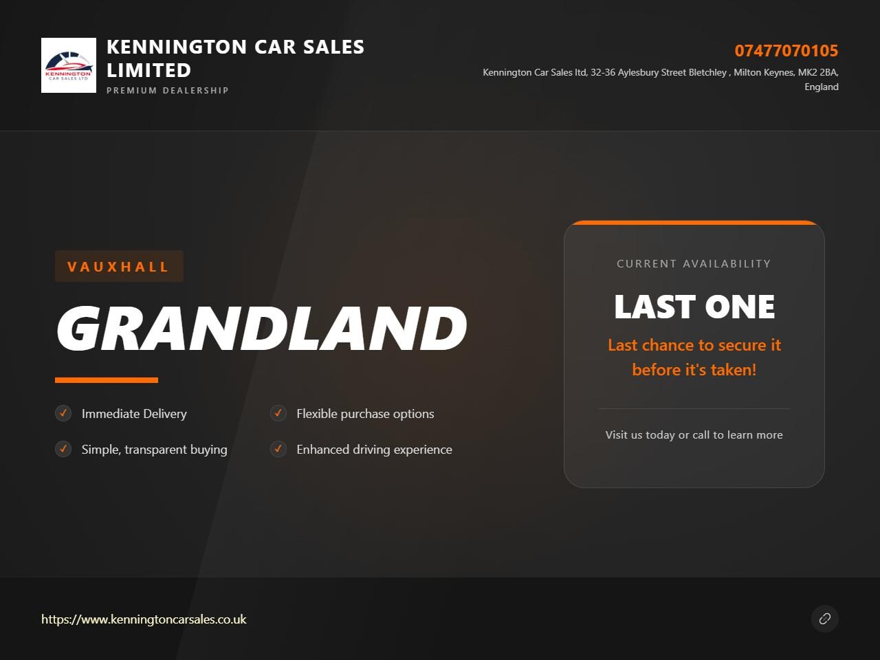 Used Vauxhall Grandland 2022 for sale - 78025078: Photo 20