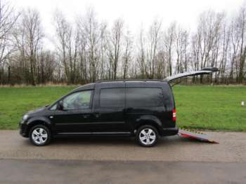 Used black Volkswagen Caddy for sale 