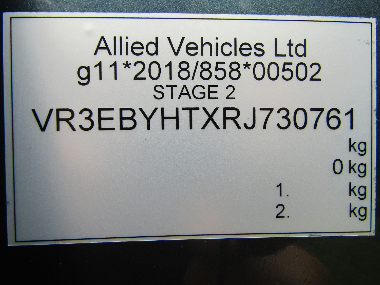 Vehicle 14