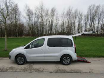 Peugeot, Partner Tepee 2018 HORIZON RE BLUE HDI AUTOMATIC WHEELCHAIR ACCESSIBLE VEHICLE 3 SEATS 5-Door