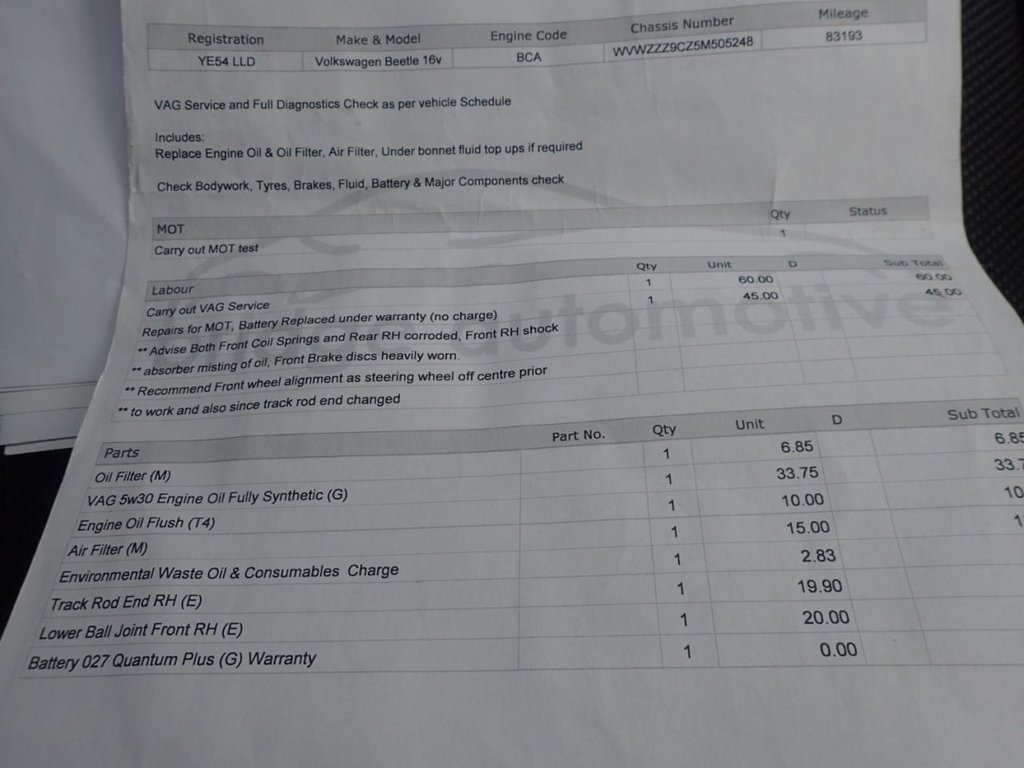 Used Volkswagen Beetle 2004 for sale - 76867523: Photo 25