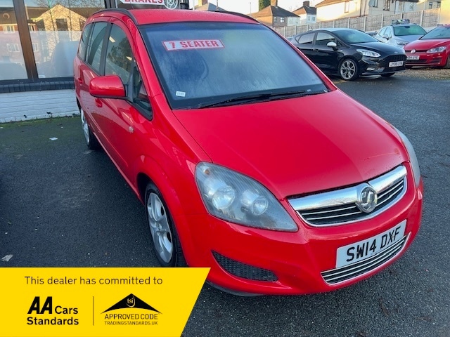 Used Vauxhall Zafira 2014 for sale - 76924108: Photo 1
