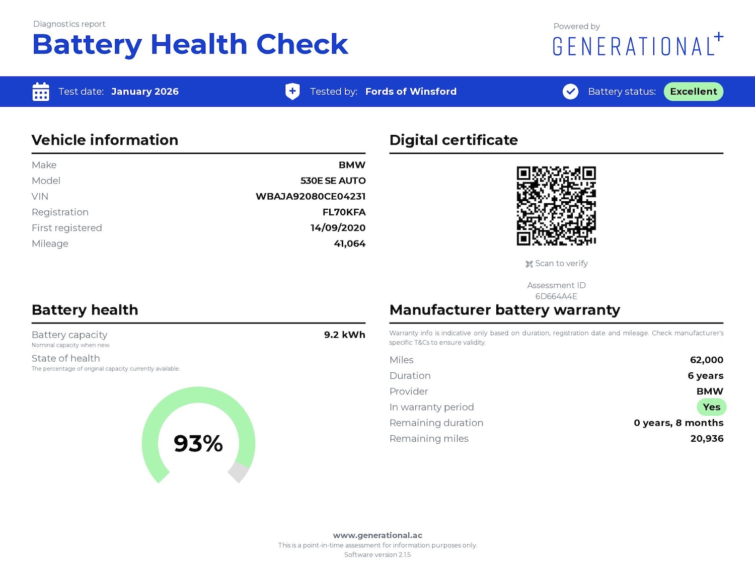 Used BMW 5 Series 2020 for sale - 77383350: Photo 27