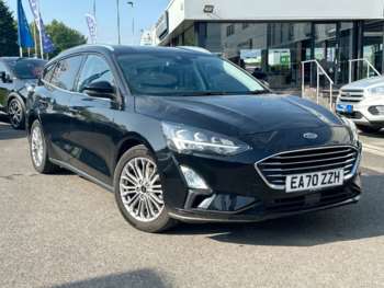 Ford, Focus 2020 TITANIUM X | Front + Rear Parking Sensors | Heated Seats/Wheel | Ford Sync 5-Door