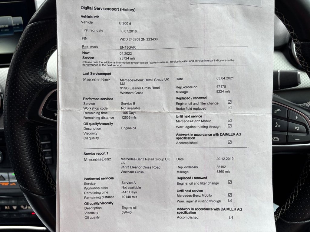 Used Mercedes-Benz B Class 2018 for sale - 77608922: Photo 20