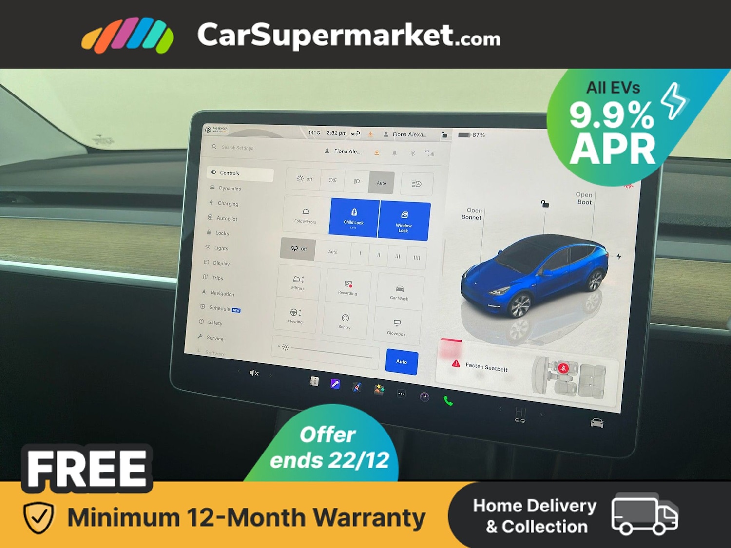 Used Tesla Model Y 2022 for sale - 76890286: Photo 17