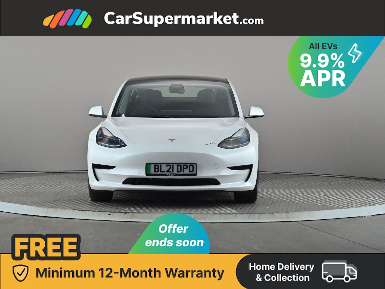 Used Tesla Model 3 2021 for sale - 76604098: Photo 2