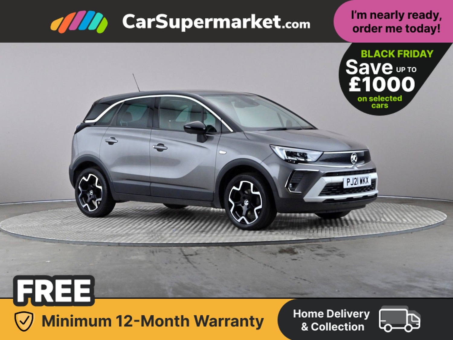 Used Vauxhall Crossland 2021 for sale - 76723912: Photo 2