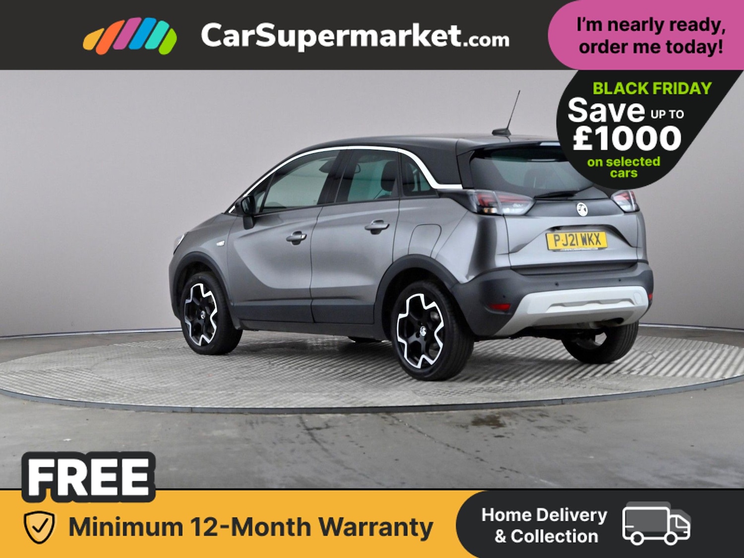 Used Vauxhall Crossland 2021 for sale - 76723912: Photo 5