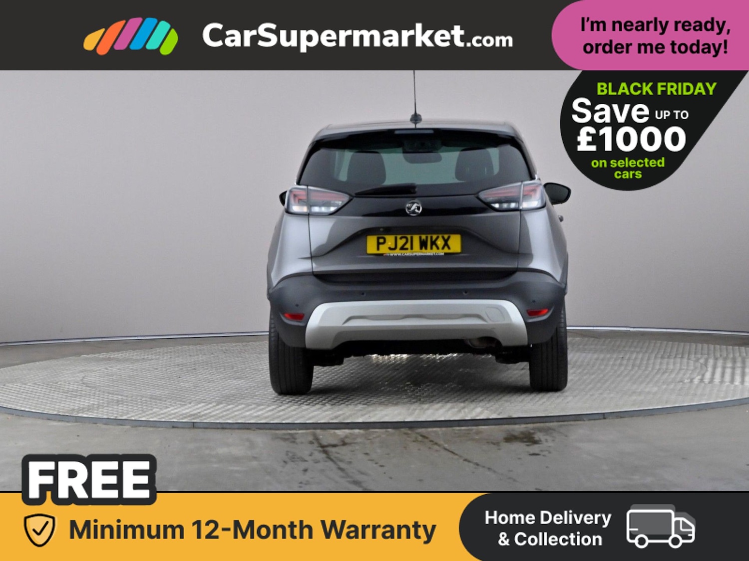 Used Vauxhall Crossland 2021 for sale - 76723912: Photo 6