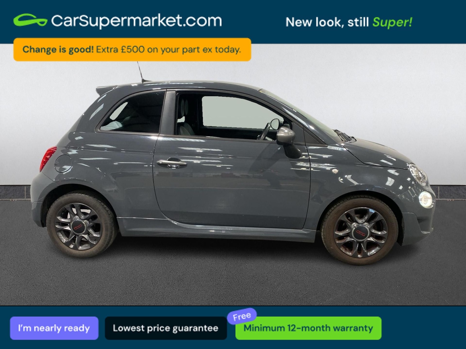 Used Fiat 500 2018 for sale - 78197598: Photo 2