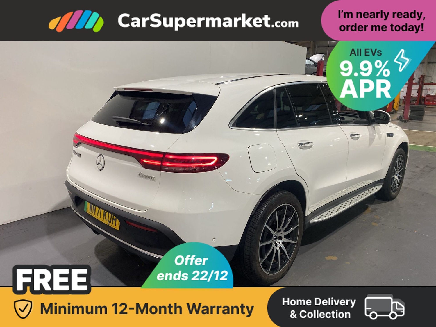 Used Mercedes-Benz EQC 2021 for sale - 76836172: Photo 5