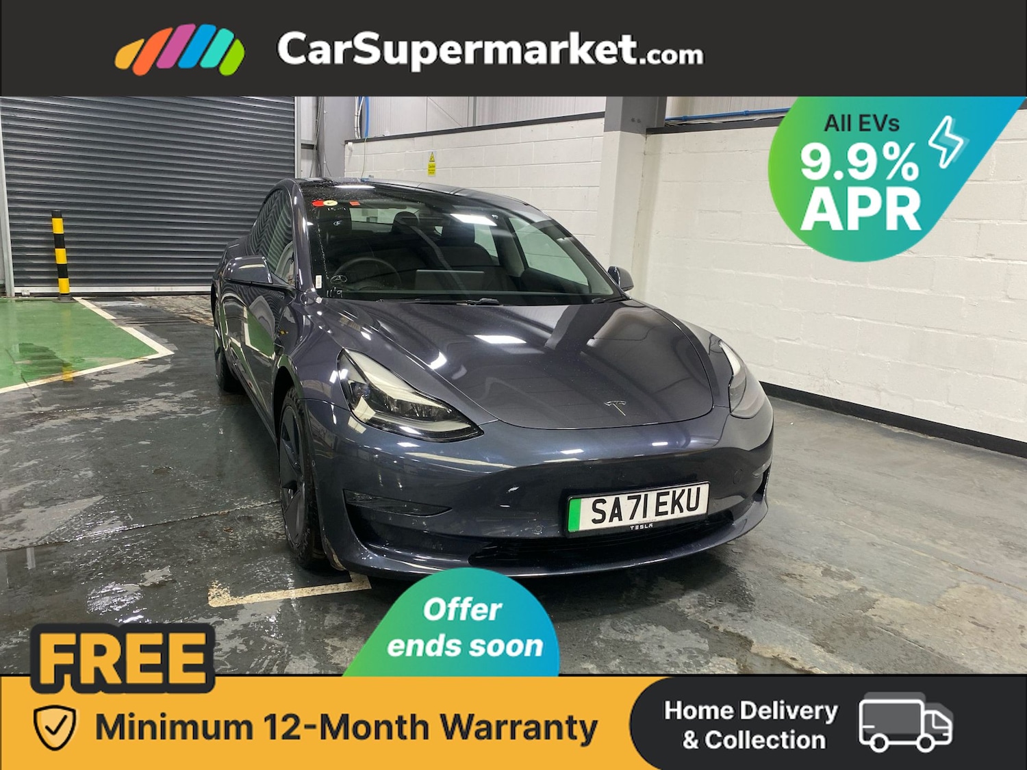 Used Tesla Model 3 2021 for sale - 76341876: Photo 2