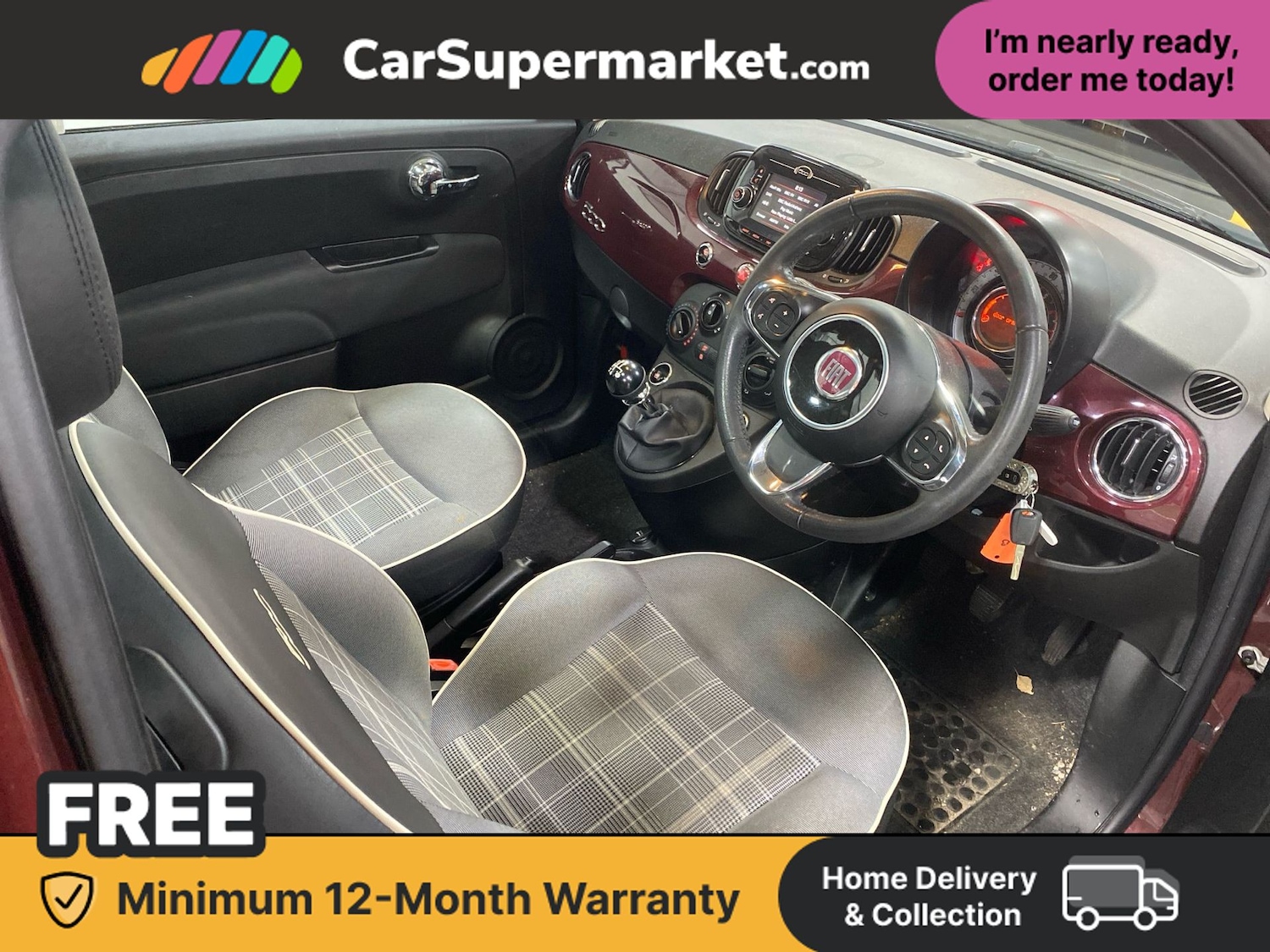 Used Fiat 500 2018 for sale - 77535263: Photo 4