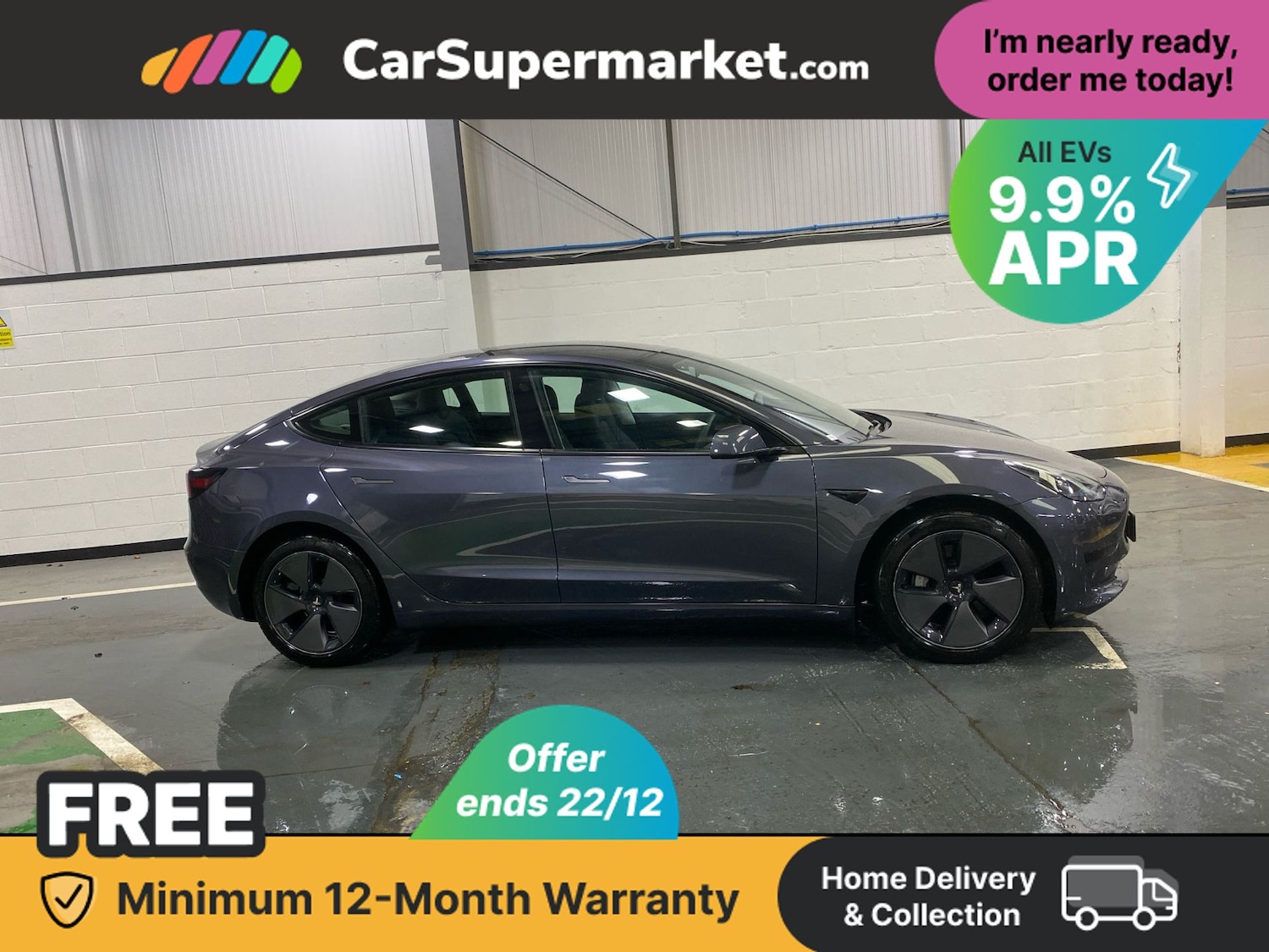 Used Tesla Model 3 2022 for sale - 76985322: Photo 2