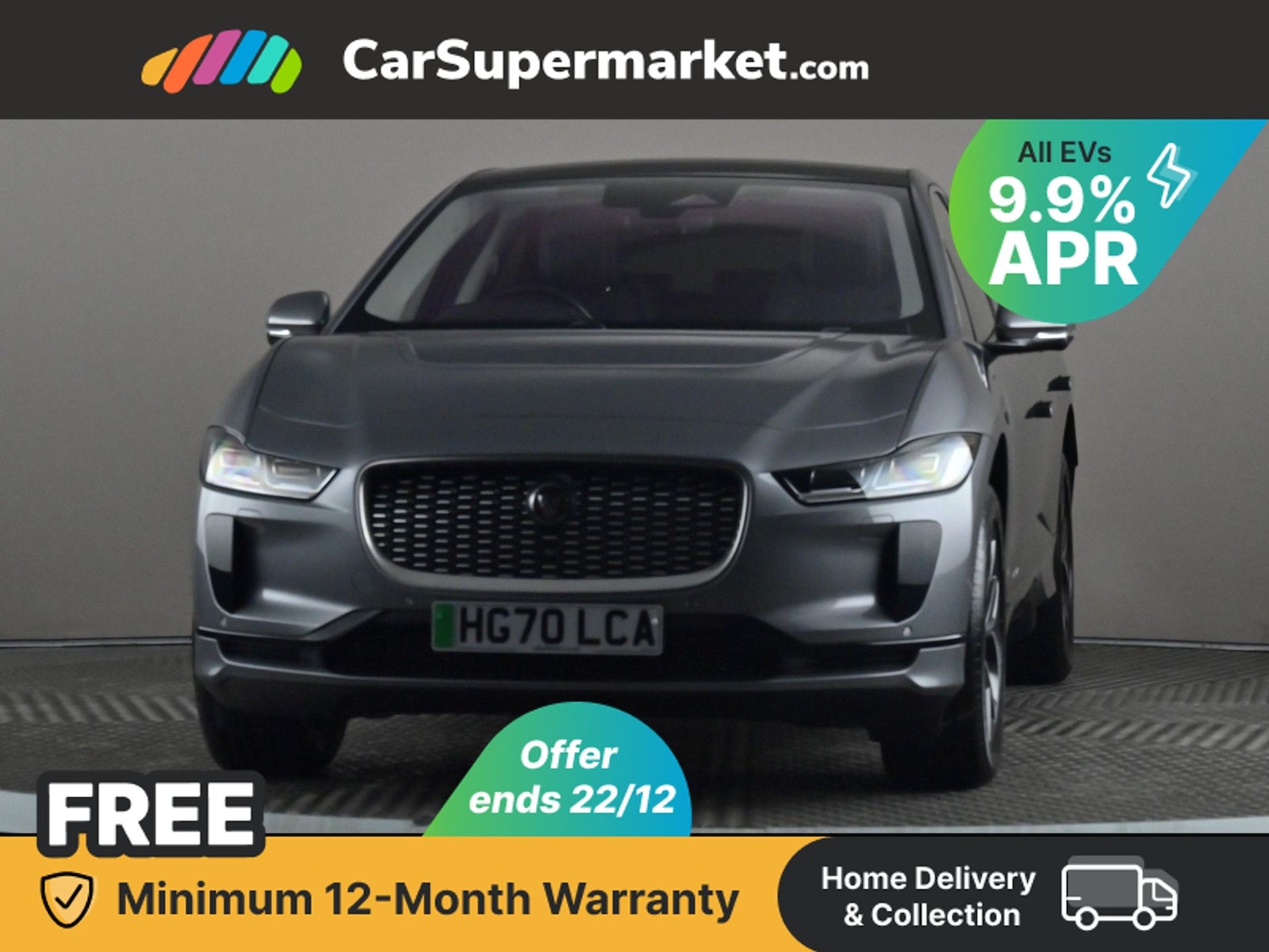 Used Jaguar I-Pace 2020 for sale - 76961597: Photo 2