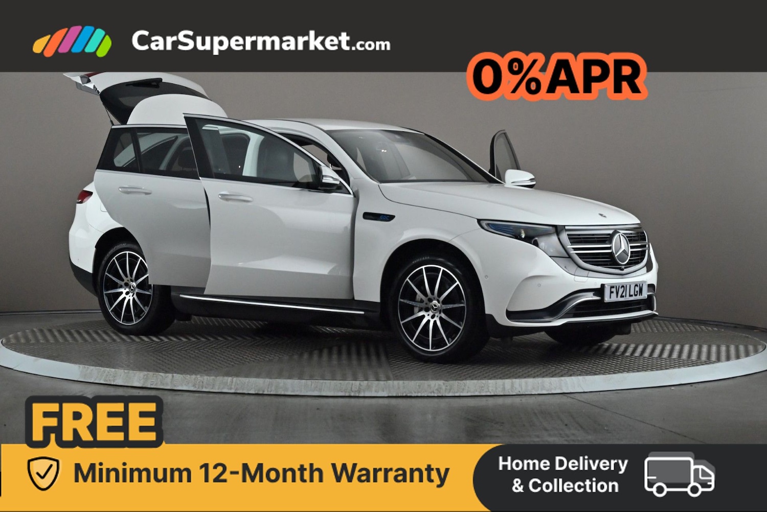 Used Mercedes-Benz EQC 2021 for sale - 76341597: Photo 18