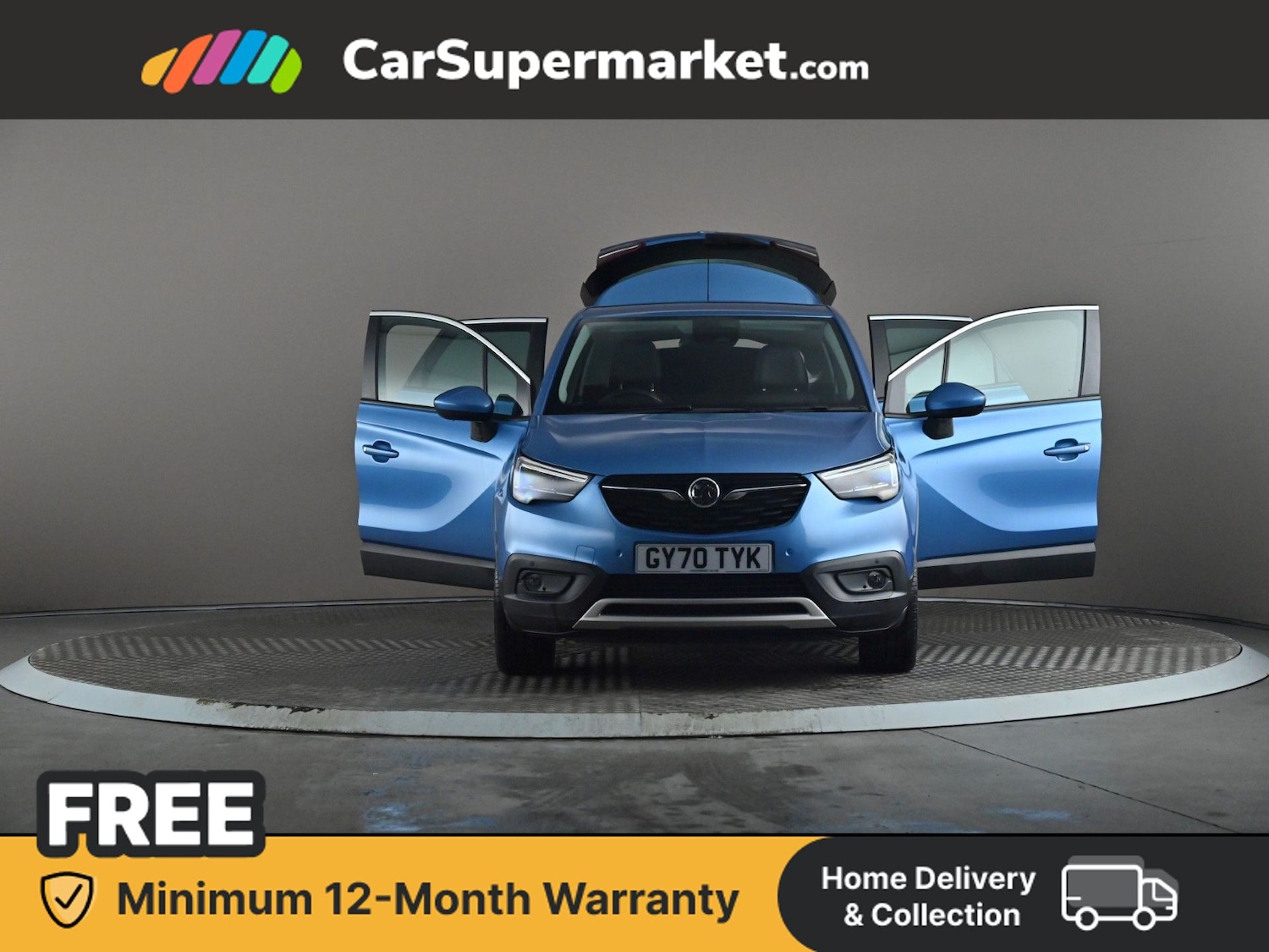 Used Vauxhall Crossland X 2020 for sale - 77546323: Photo 8