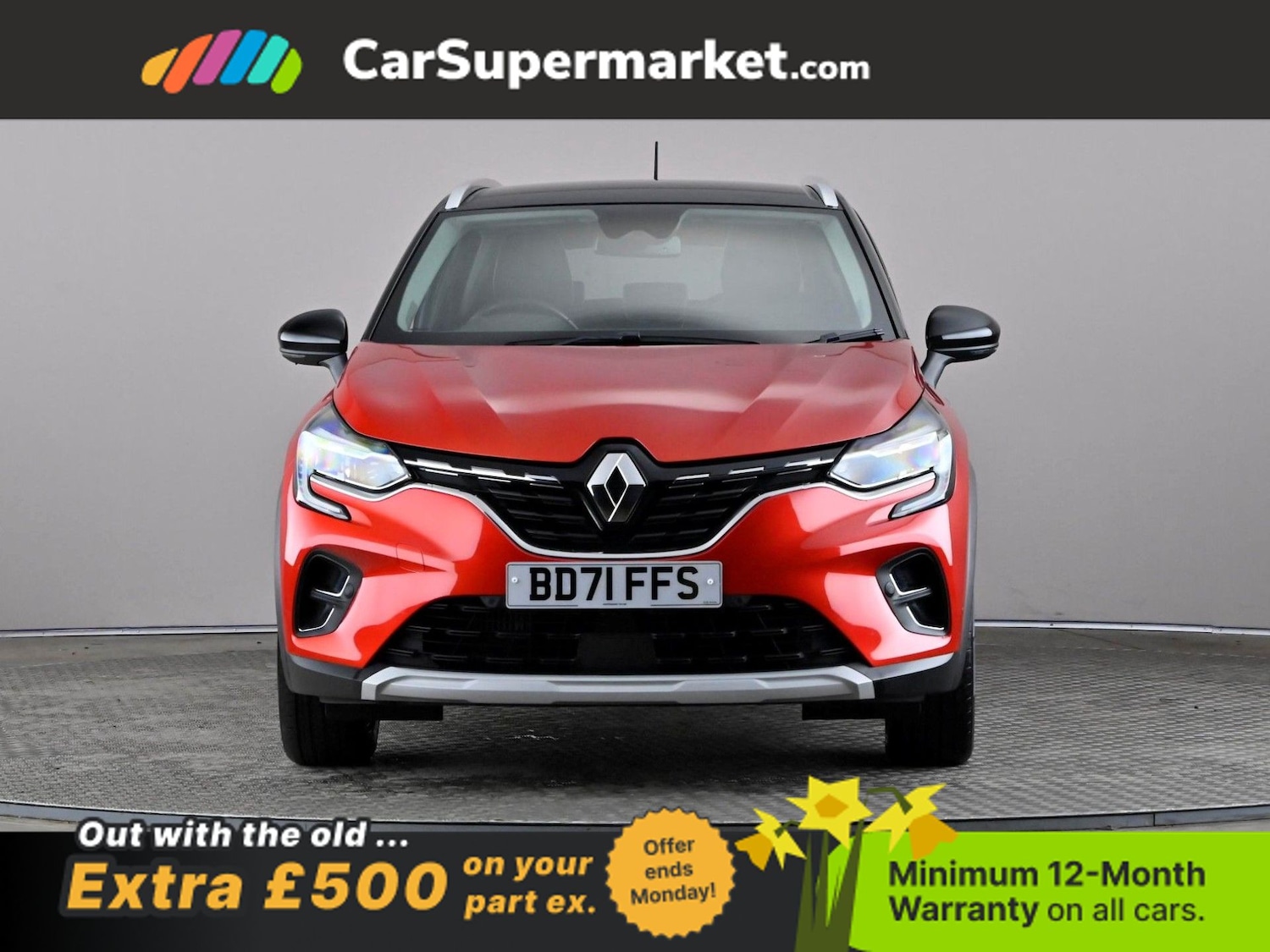 Used Renault Captur 2021 for sale - 77963496: Photo 2