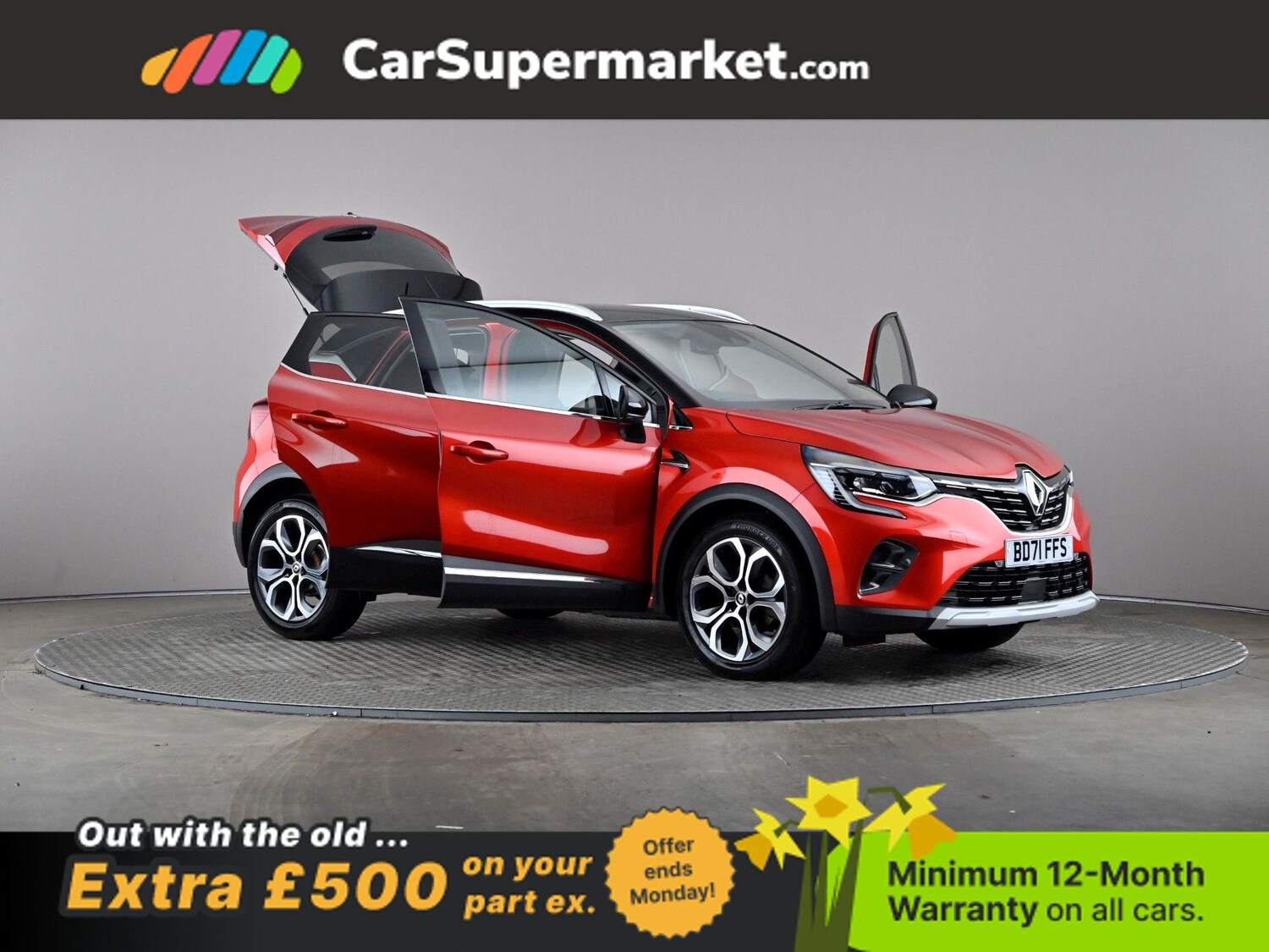 Used Renault Captur 2021 for sale - 77963496: Photo 8