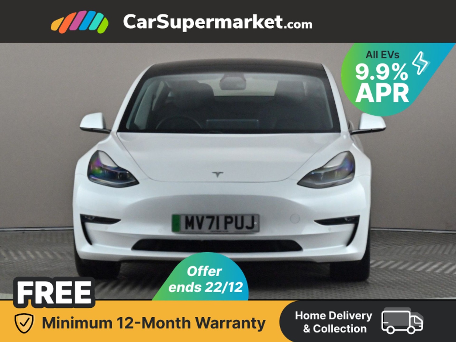 Used Tesla Model 3 2021 for sale - 76884084: Photo 2