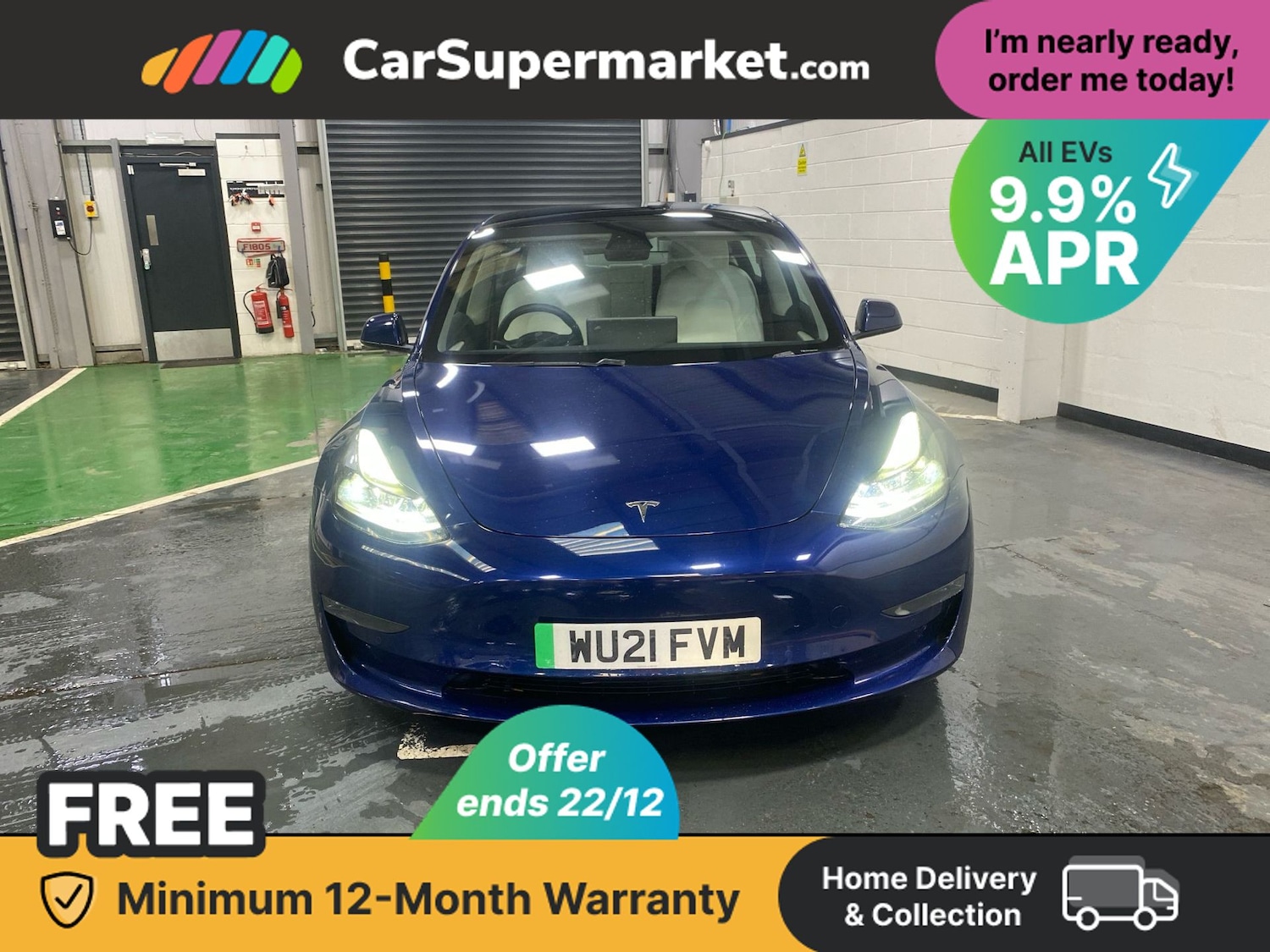 Used Tesla Model 3 2021 for sale - 76836178: Photo 2