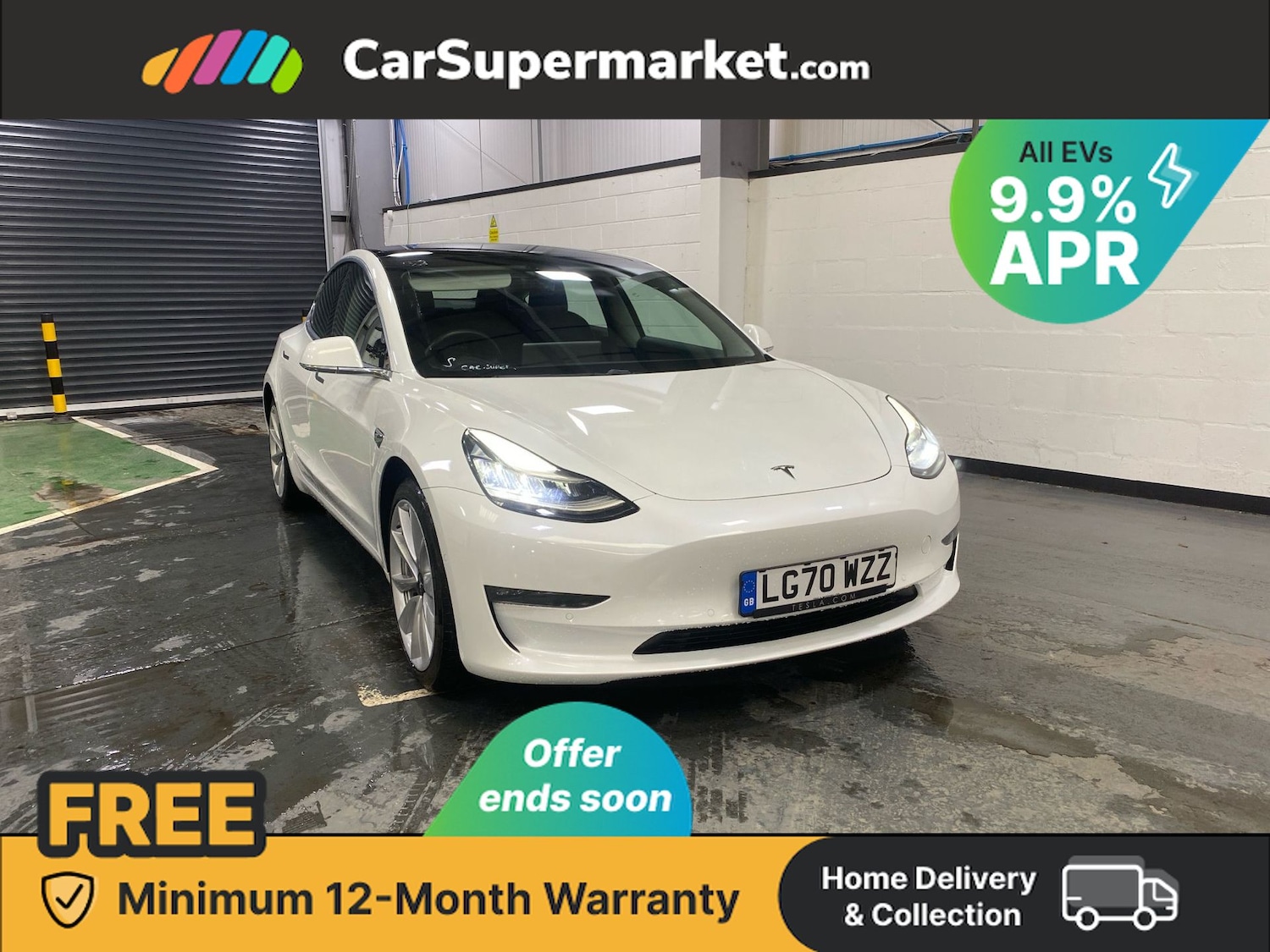 Used Tesla Model 3 2020 for sale - 76495011: Photo 2