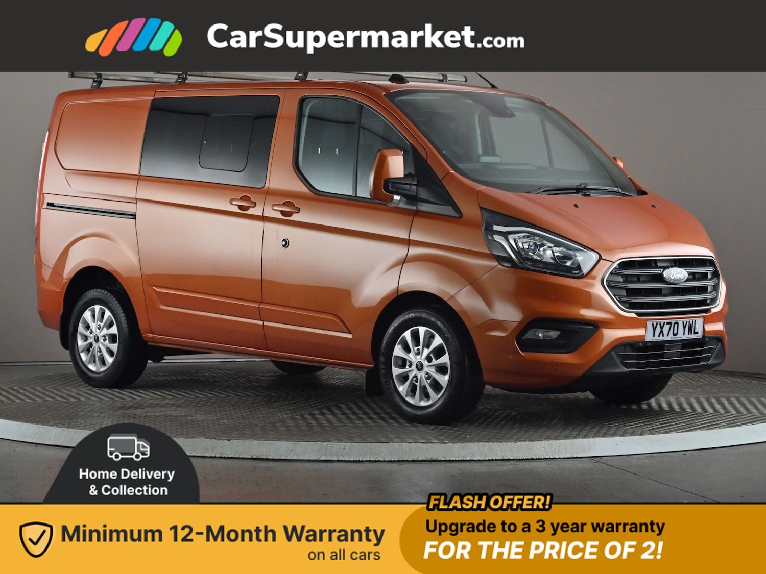 Used Ford Transit Custom 2020 for sale - 76798500: Photo 1