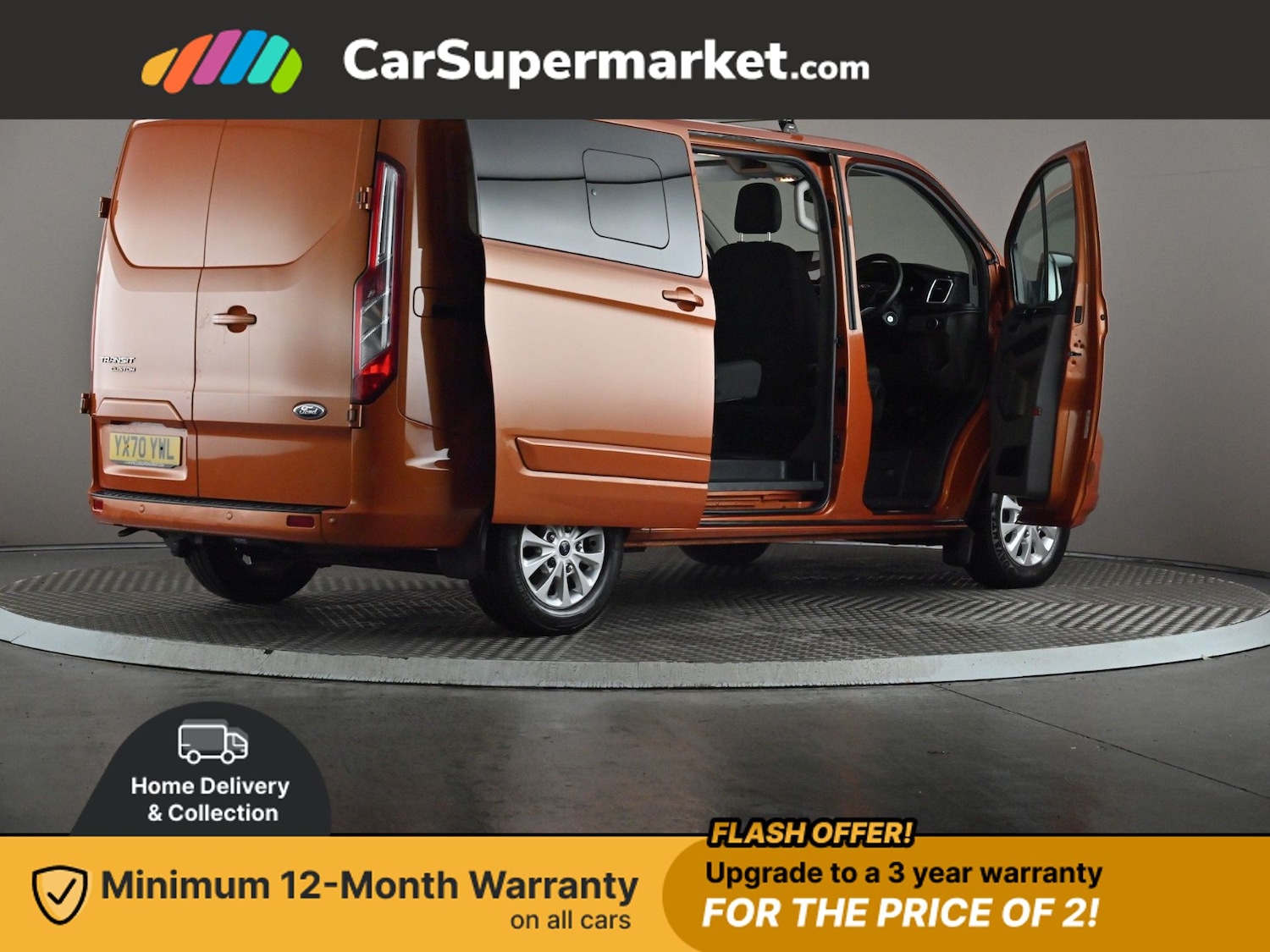 Used Ford Transit Custom 2020 for sale - 76798500: Photo 13