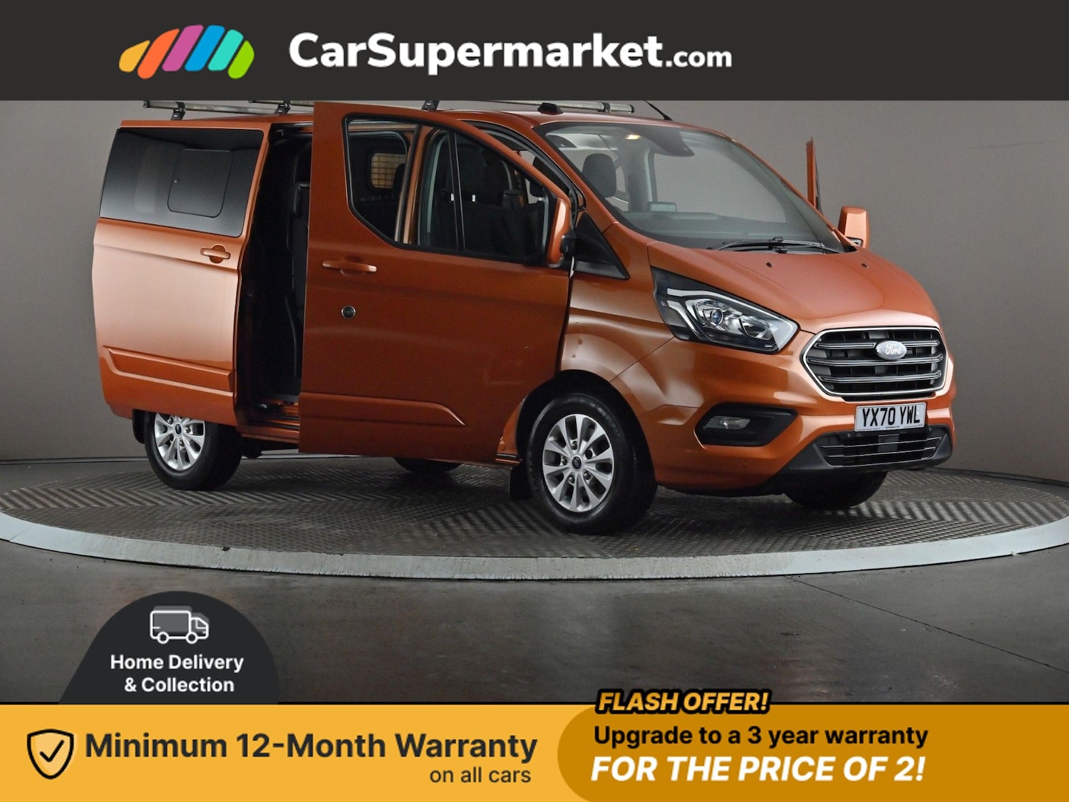 Used Ford Transit Custom 2020 for sale - 76798500: Photo 8