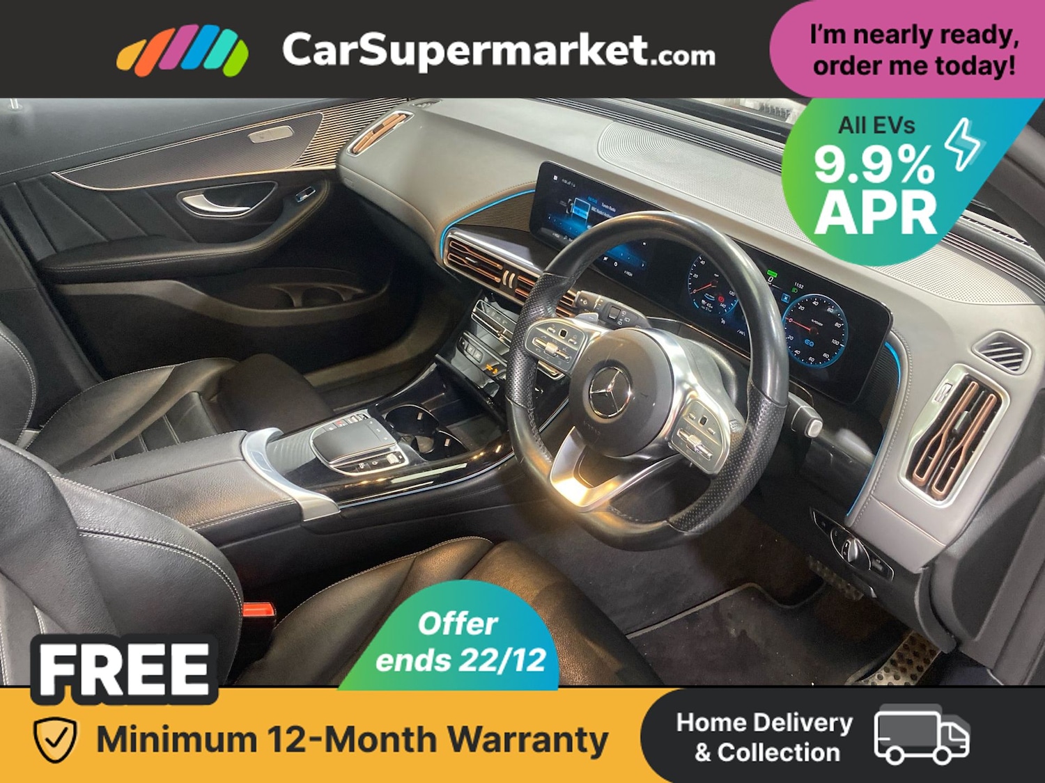 Used Mercedes-Benz EQC 2022 for sale - 76905623: Photo 5