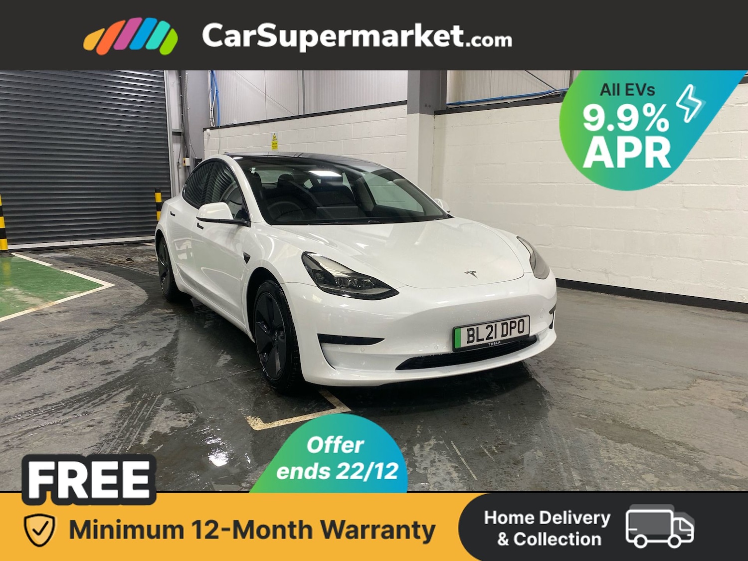 Used Tesla Model 3 2021 for sale - 76774659: Photo 2