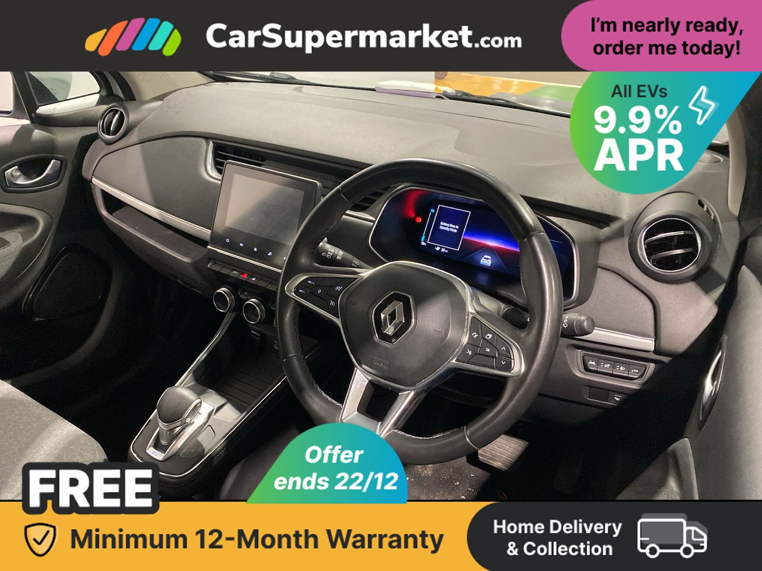 Used Renault Zoe 2021 for sale - 76985433: Photo 2