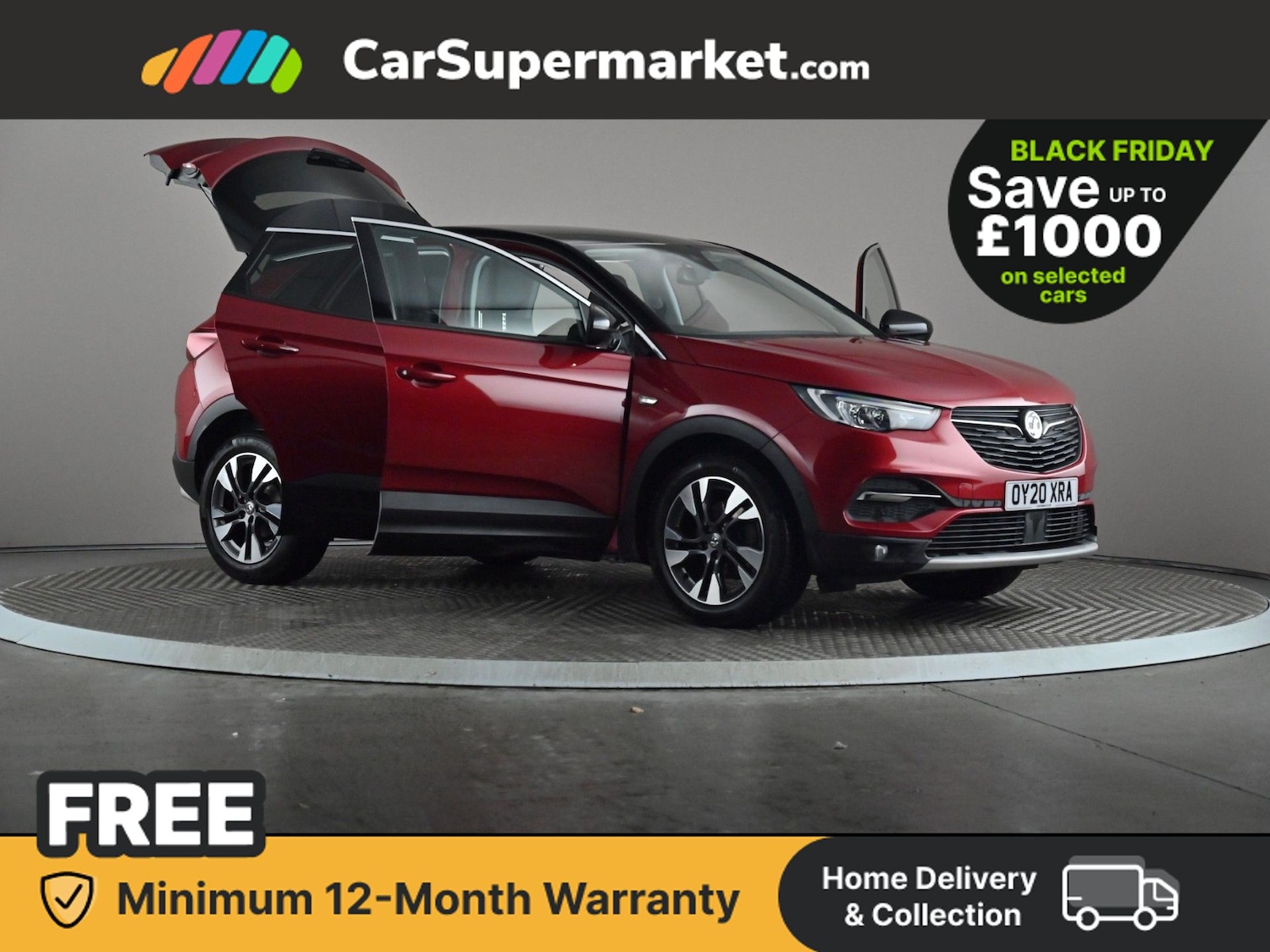 Used Vauxhall Grandland X 2020 for sale - 76697752: Photo 8