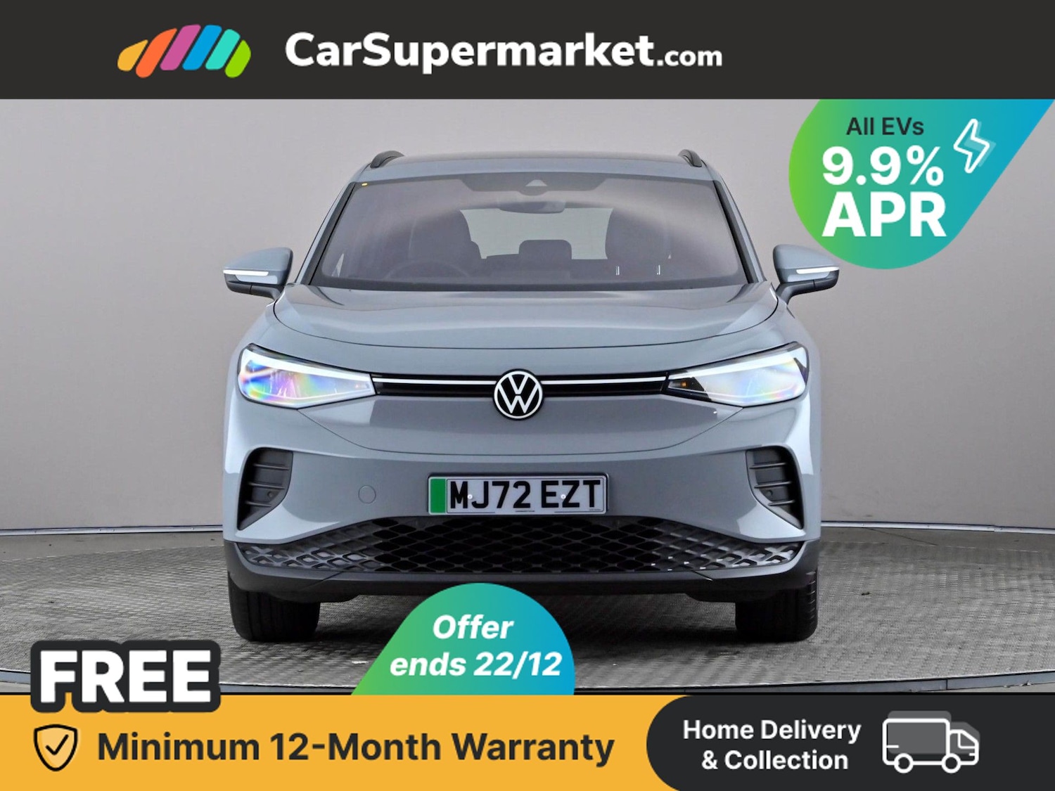 Used Volkswagen ID.4 2022 for sale - 76922808: Photo 2