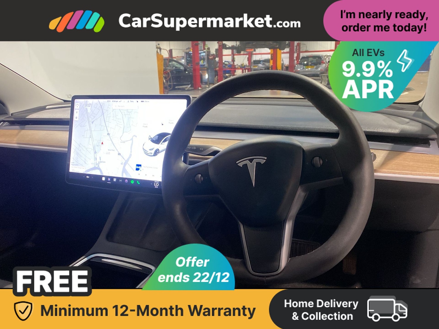 Used Tesla Model 3 2021 for sale - 76941486: Photo 2