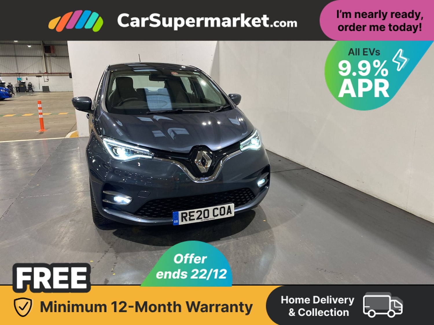 Used Renault Zoe 2020 for sale - 76972835: Photo 2