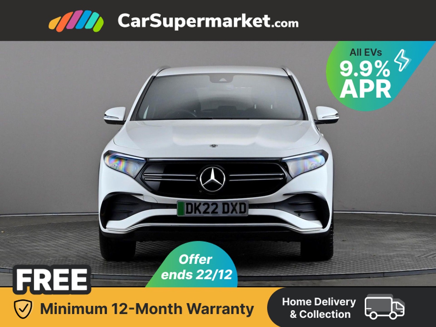 Used Mercedes-Benz EQA 2022 for sale - 76890181: Photo 2