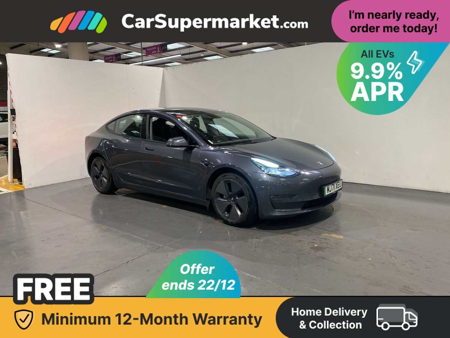 Used Tesla Model 3 2021 for sale - 76896098: Photo 1