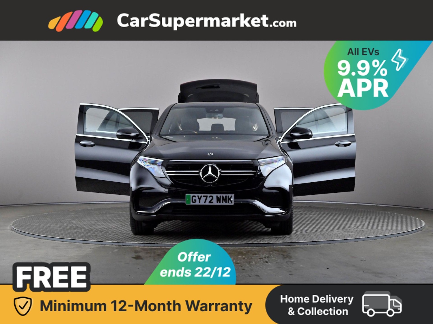 Used Mercedes-Benz EQC 2022 for sale - 76922843: Photo 10